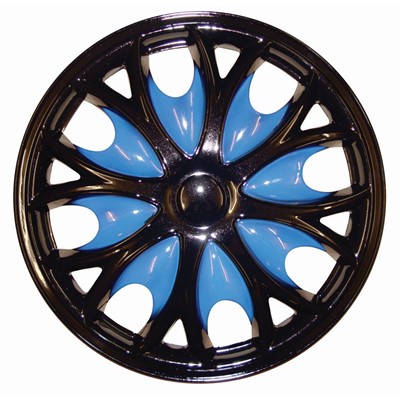 Shark-Wheel Trims - 14" - Black/Blue