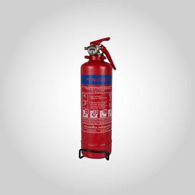 Fire Extinguisher 1kg with gauge and bracket