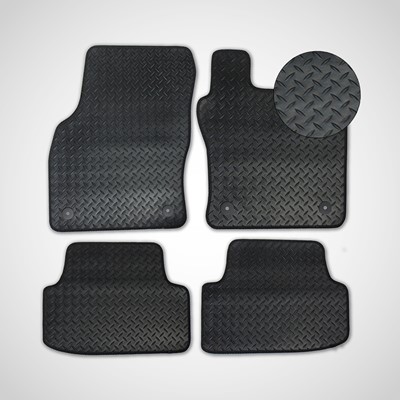 3mm Tailored Rubber Boot Mats for Any Make and Model